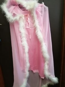 Kids Costumes to Hire - Pink dress & Cape - GIRL